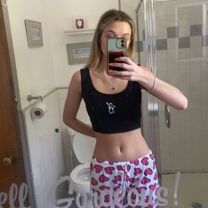 Cropped tank top